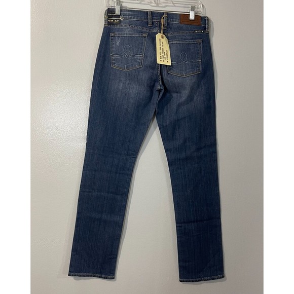 LUCKY BRAND Jeans Women's 6/28 Medium Wash NWT Sofia Straight Leg 32" Inseam - Picture 5 of 11